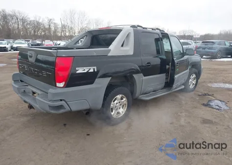 2002 Chevrolet Avalanche 1500 из США, поврежденный, VIN 3GNEK13T72G234329